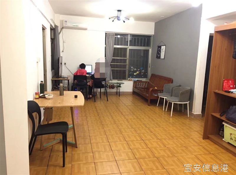 新安街道富铭花园3房,有学位,房东直租,无中介费